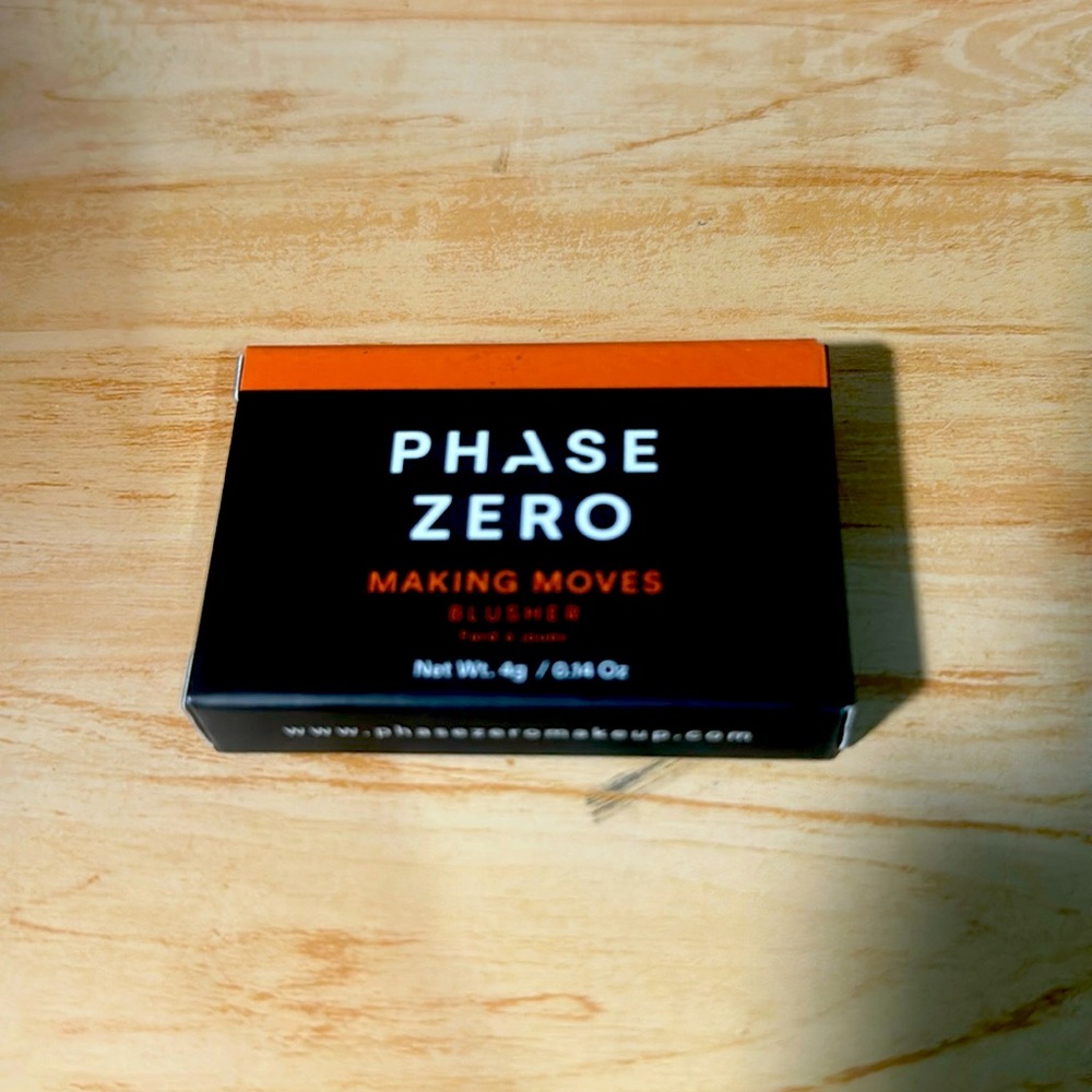 Brand new phase zero making moves blusher